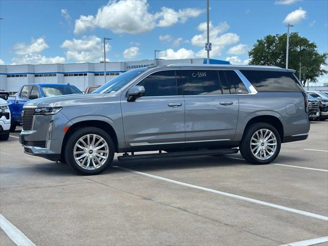 used 2021 Cadillac Escalade ESV car, priced at $61,800