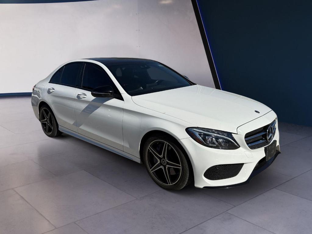 used 2018 Mercedes-Benz C-Class car, priced at $19,990