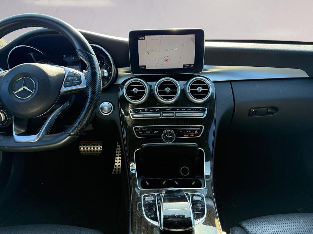 used 2018 Mercedes-Benz C-Class car, priced at $19,990