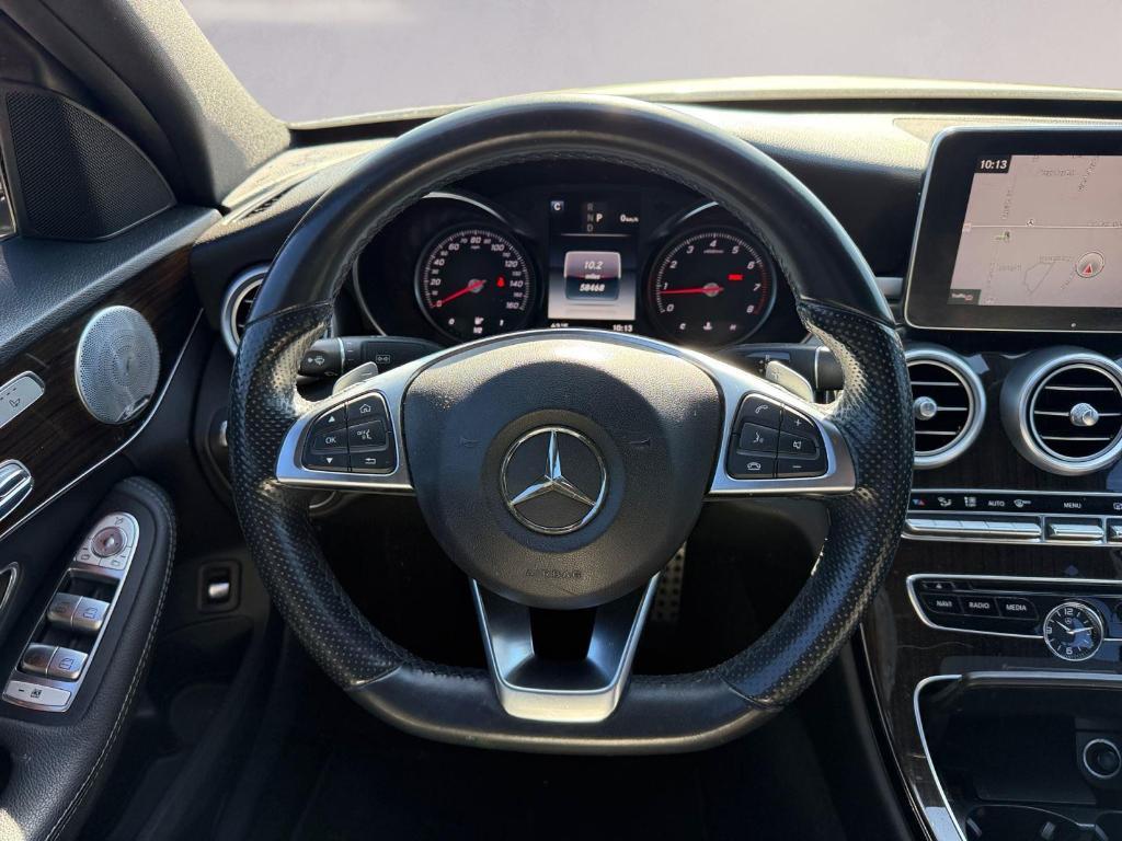 used 2018 Mercedes-Benz C-Class car, priced at $19,990