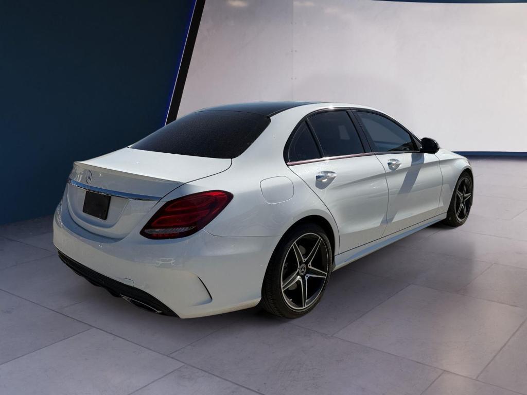 used 2018 Mercedes-Benz C-Class car, priced at $19,990