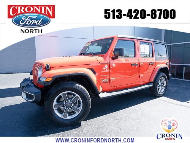 used 2018 Jeep Wrangler Unlimited car, priced at $24,919