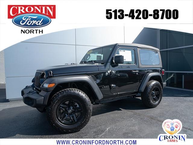 used 2023 Jeep Wrangler car, priced at $32,876