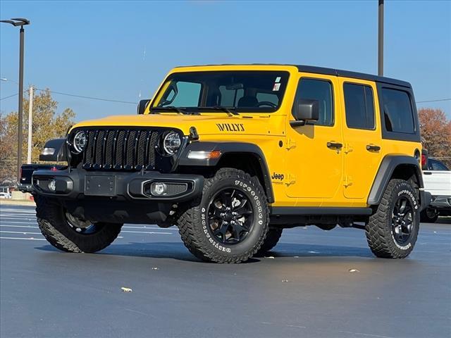 used 2021 Jeep Wrangler car, priced at $34,990