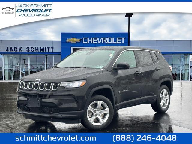 used 2023 Jeep Compass car, priced at $24,990