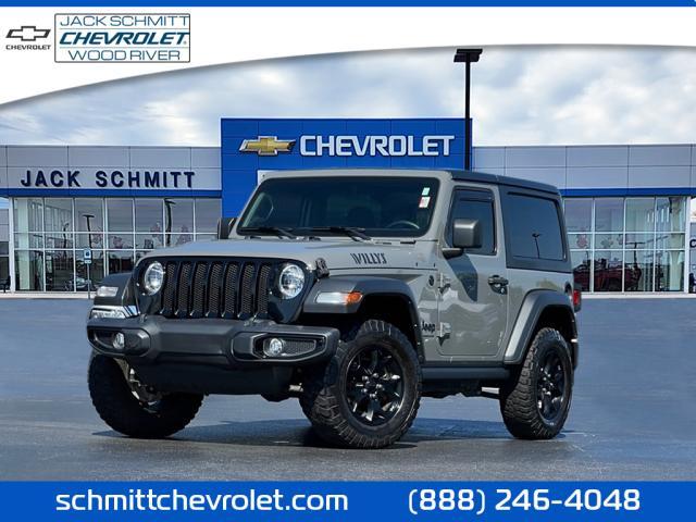used 2021 Jeep Wrangler car, priced at $31,290