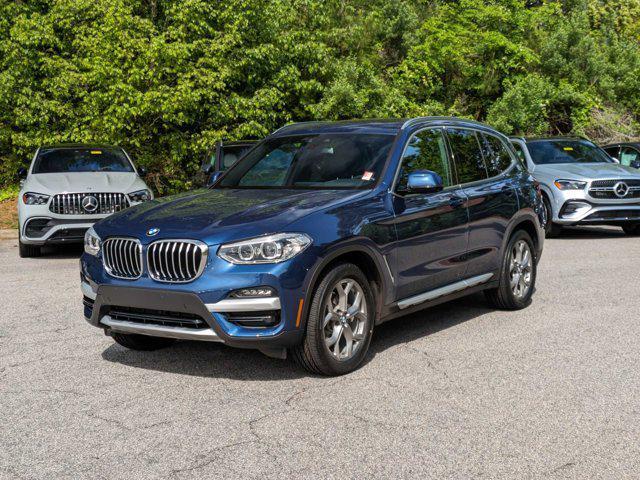 used 2021 BMW X3 car, priced at $38,381