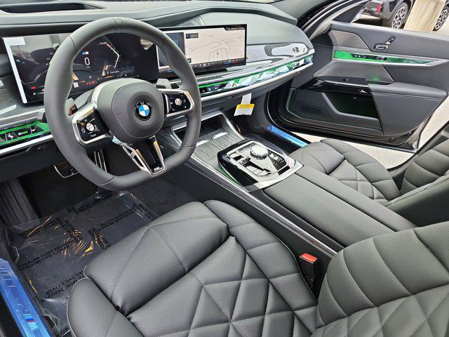 new 2025 BMW 740 car, priced at $103,620