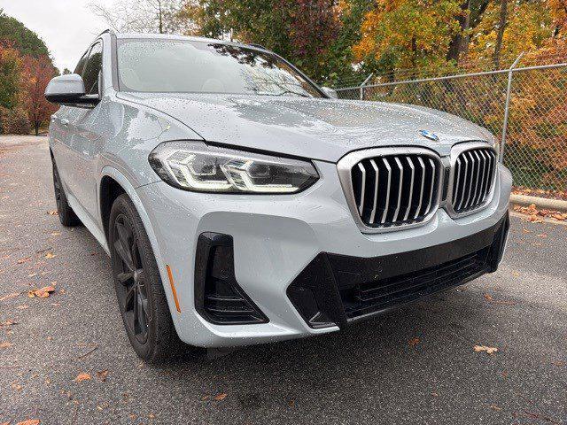 used 2022 BMW X3 car, priced at $38,481