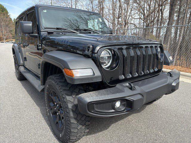 used 2021 Jeep Wrangler car, priced at $28,981