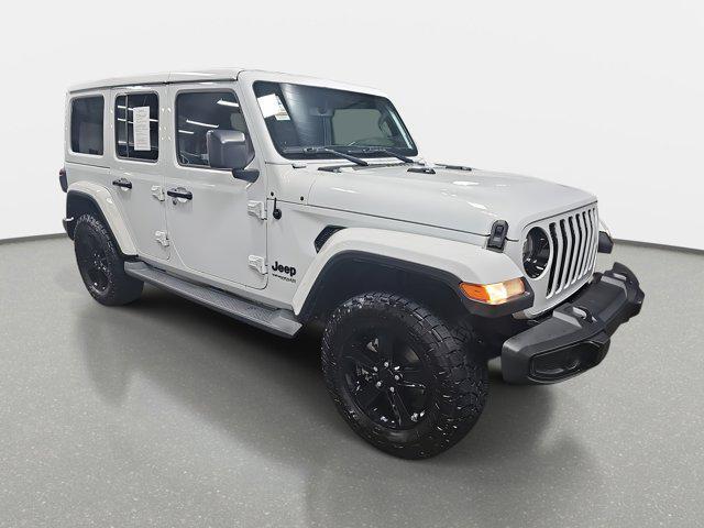 used 2021 Jeep Wrangler Unlimited car, priced at $32,122