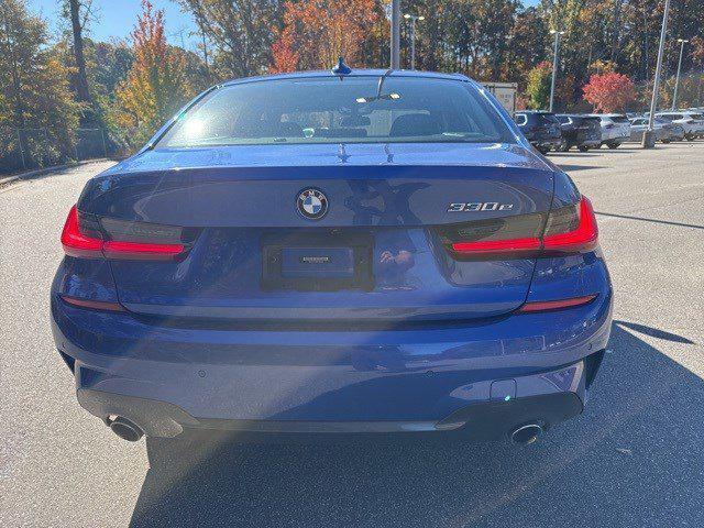 used 2021 BMW 330e car, priced at $27,981