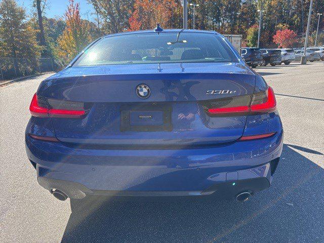used 2021 BMW 330e car, priced at $27,981