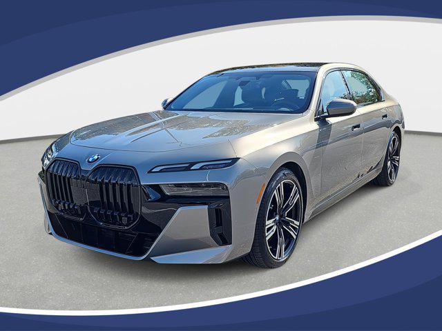 new 2025 BMW 740 car, priced at $106,575