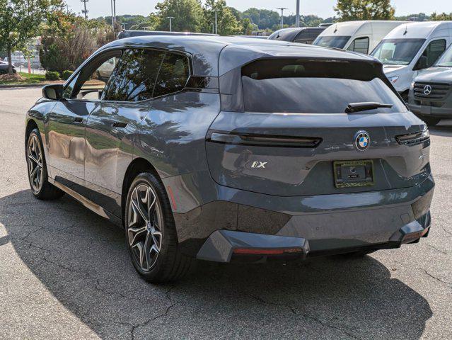 new 2025 BMW iX car, priced at $101,875