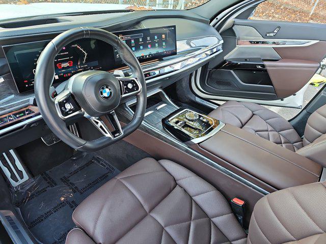 used 2024 BMW 740 car, priced at $79,987