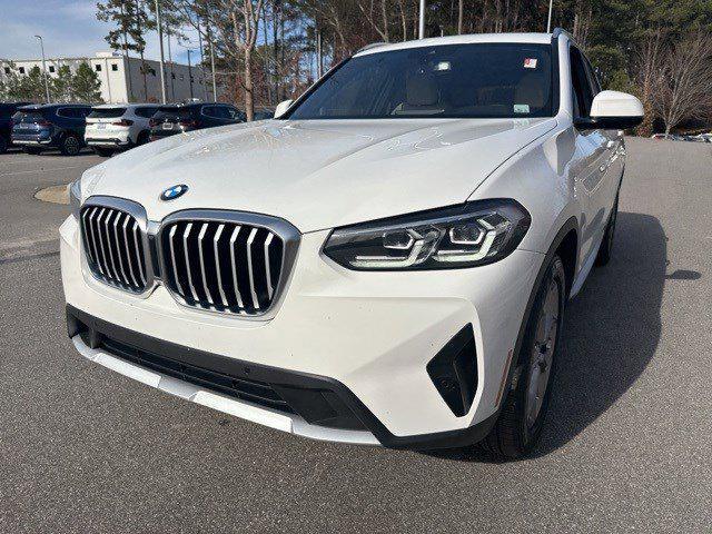 used 2022 BMW X3 car, priced at $31,981