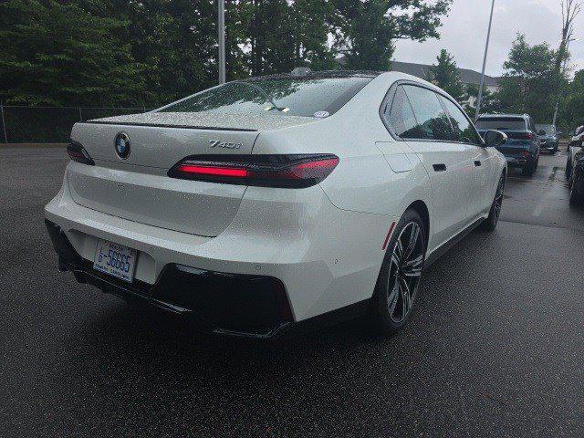 used 2024 BMW 740 car, priced at $84,661