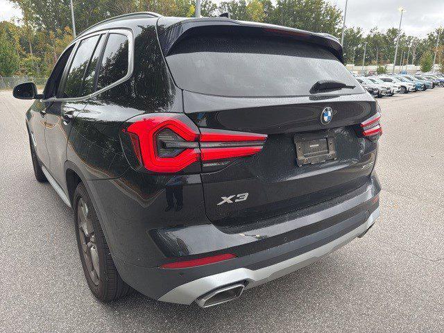 used 2022 BMW X3 car, priced at $35,481