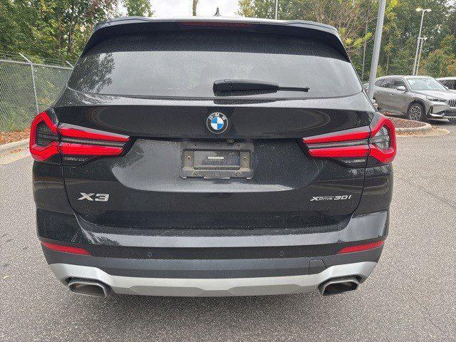 used 2022 BMW X3 car, priced at $35,481
