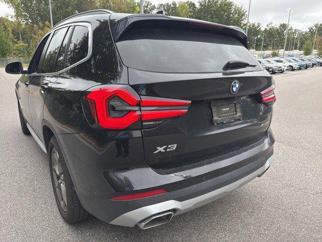 used 2022 BMW X3 car, priced at $35,481