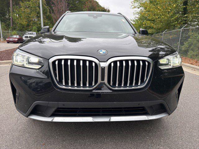 used 2022 BMW X3 car, priced at $35,481