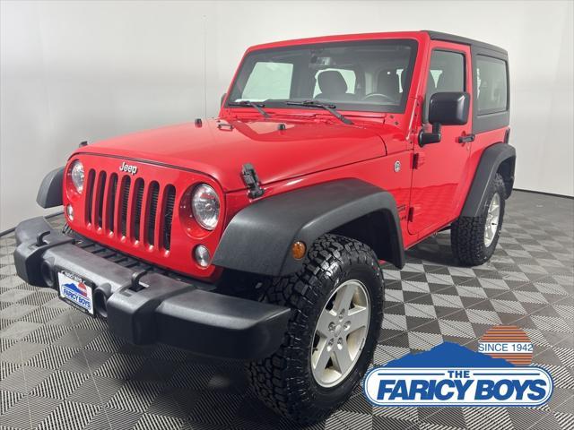 used 2017 Jeep Wrangler car, priced at $19,673