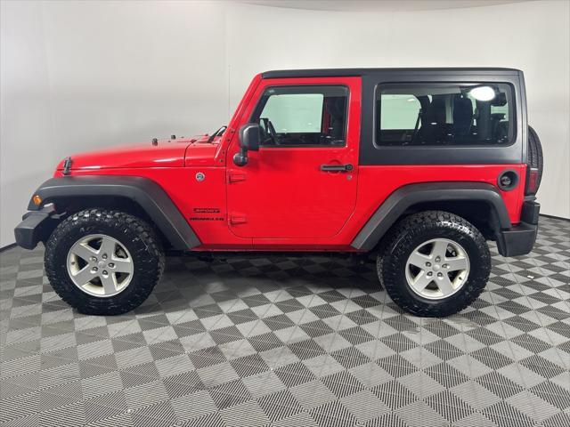 used 2017 Jeep Wrangler car, priced at $19,673