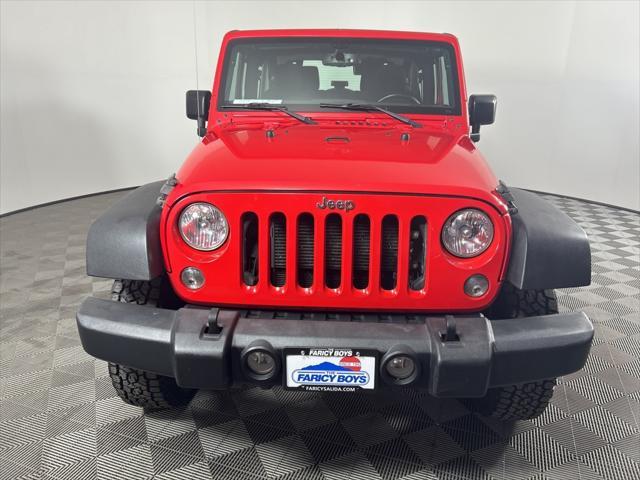 used 2017 Jeep Wrangler car, priced at $19,673