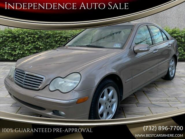 used 2004 Mercedes-Benz C-Class car, priced at $4,599