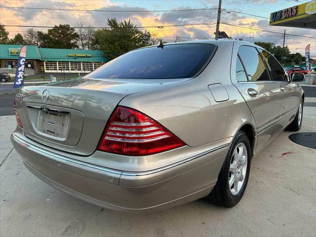 used 2001 Mercedes-Benz S-Class car, priced at $7,799