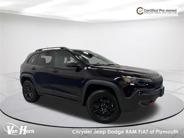 used 2021 Jeep Cherokee car, priced at $24,338