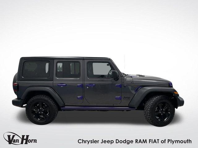 used 2021 Jeep Wrangler Unlimited car, priced at $22,105