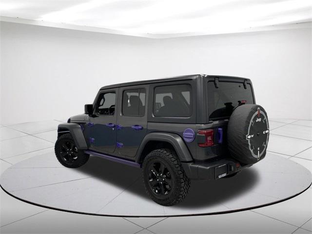 used 2021 Jeep Wrangler Unlimited car, priced at $25,487