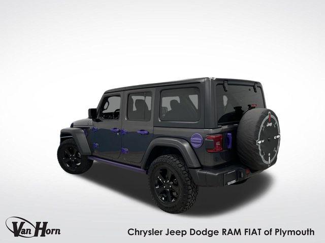 used 2021 Jeep Wrangler Unlimited car, priced at $22,105