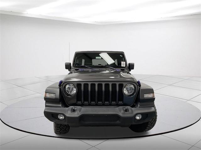 used 2021 Jeep Wrangler Unlimited car, priced at $25,487