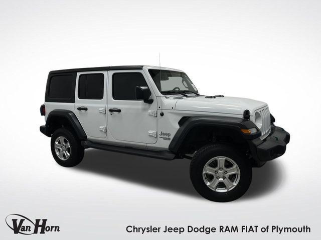 used 2020 Jeep Wrangler Unlimited car, priced at $27,500