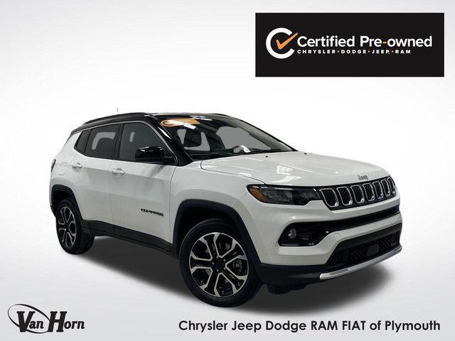 used 2023 Jeep Compass car, priced at $24,995