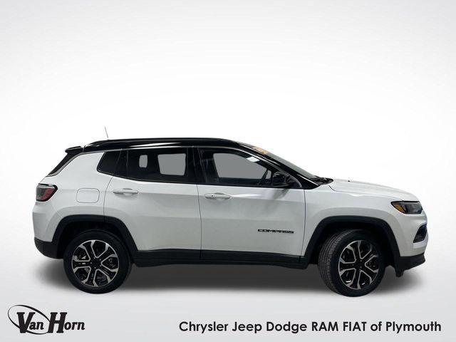 used 2023 Jeep Compass car, priced at $24,995