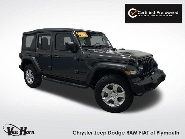 used 2022 Jeep Wrangler Unlimited car, priced at $31,000