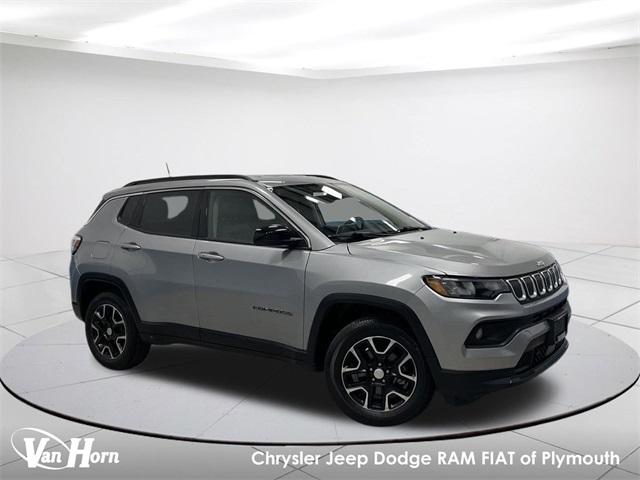 used 2022 Jeep Compass car, priced at $19,284