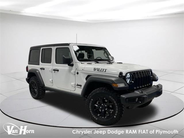 used 2021 Jeep Wrangler Unlimited car, priced at $33,726