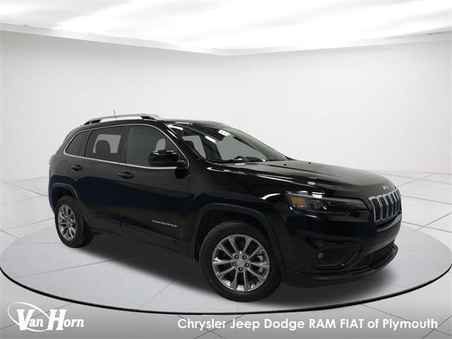 used 2021 Jeep Cherokee car, priced at $20,405