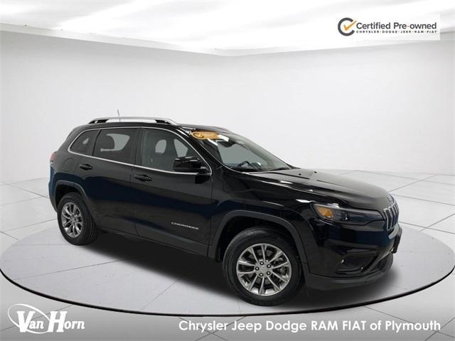 used 2021 Jeep Cherokee car, priced at $21,417