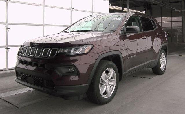 used 2022 Jeep Compass car, priced at $21,612