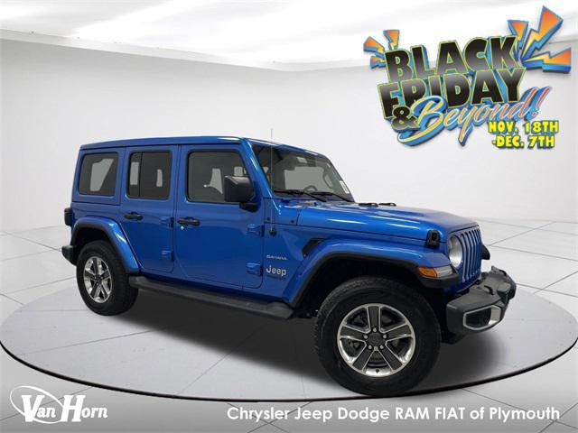 used 2022 Jeep Wrangler Unlimited car, priced at $27,850