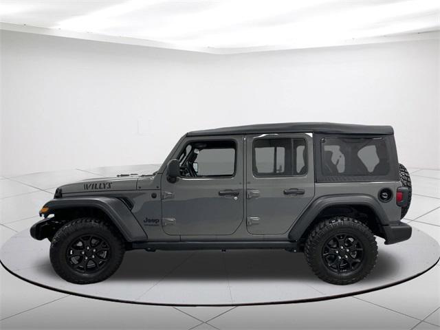 used 2022 Jeep Wrangler Unlimited car, priced at $31,142