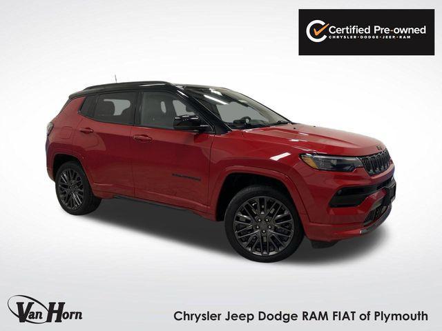 used 2024 Jeep Compass car, priced at $24,500