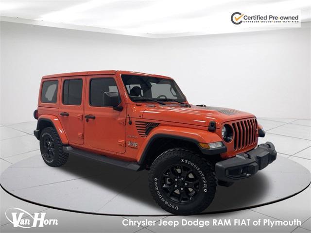 used 2020 Jeep Wrangler Unlimited car, priced at $27,995