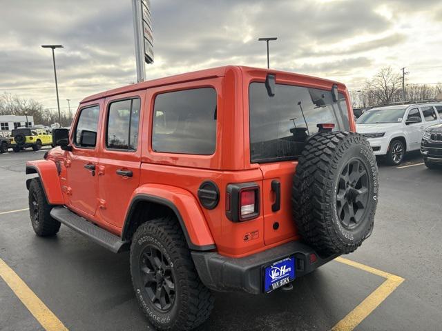 used 2020 Jeep Wrangler Unlimited car, priced at $28,796